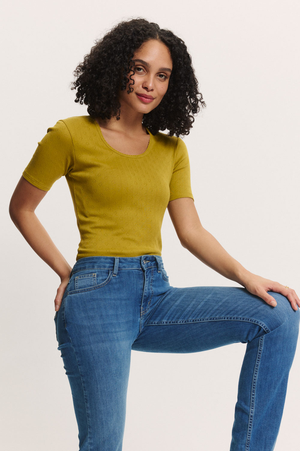 Jerseyshirt Camilaa aus Bio-Baumwolle