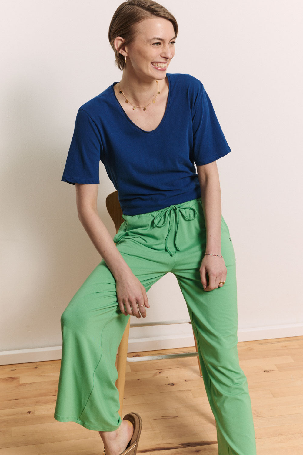 Linen Jersey Shirt Liiz