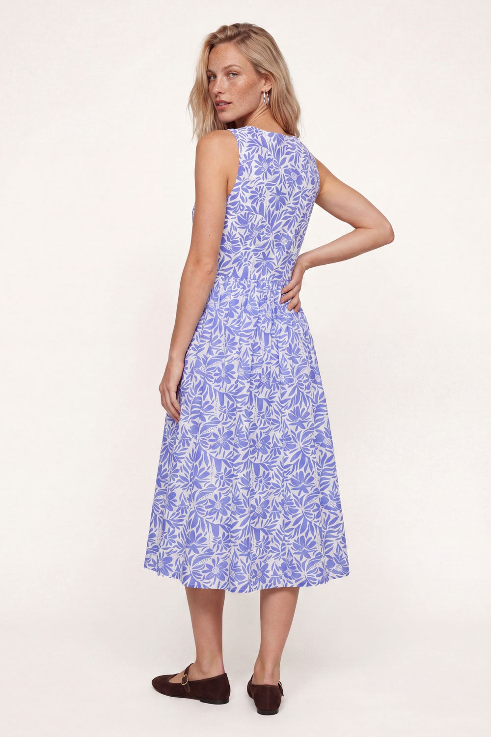 Image Tamikaa – Voile-Kleid Boho Stickerei_2
