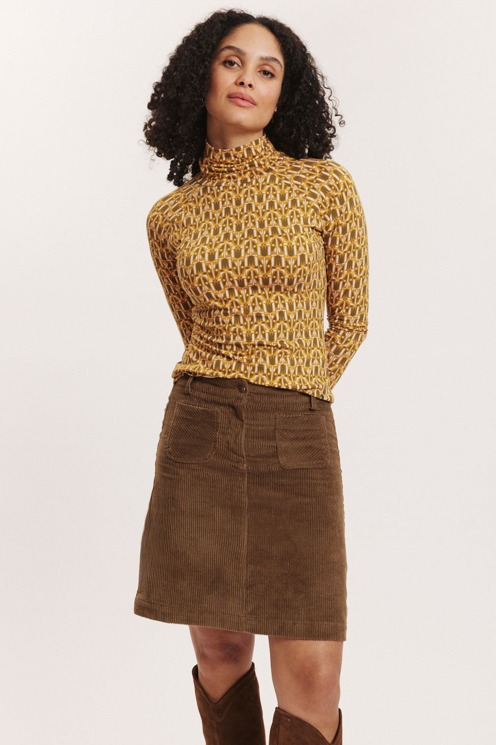 Brunii Corduroy Skirt – Organic Cotton