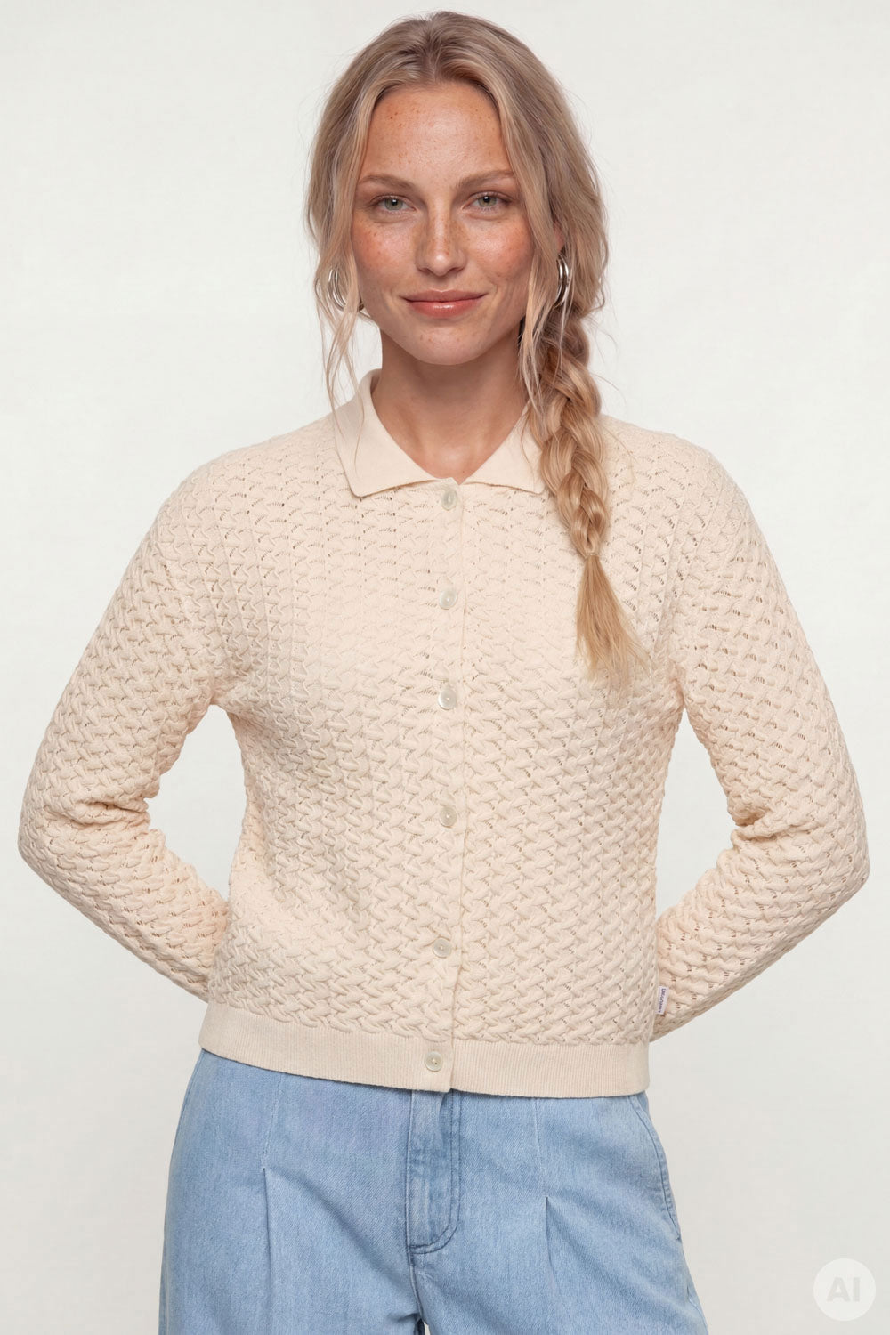 Image Liraell – Ajour-Strickjacke_1