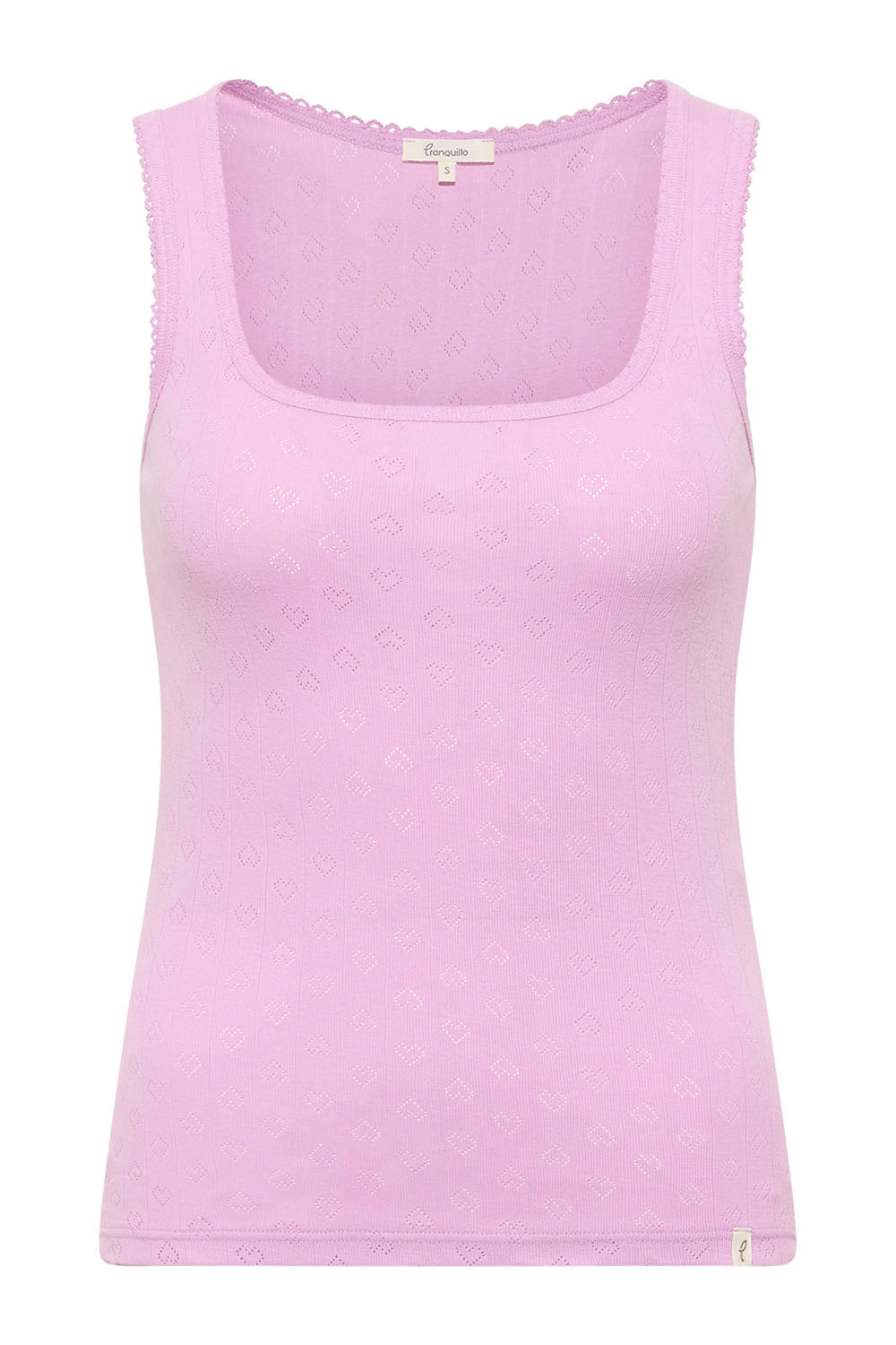 Image Rosaa – Top aus Ajour-Jersey-Rib_4