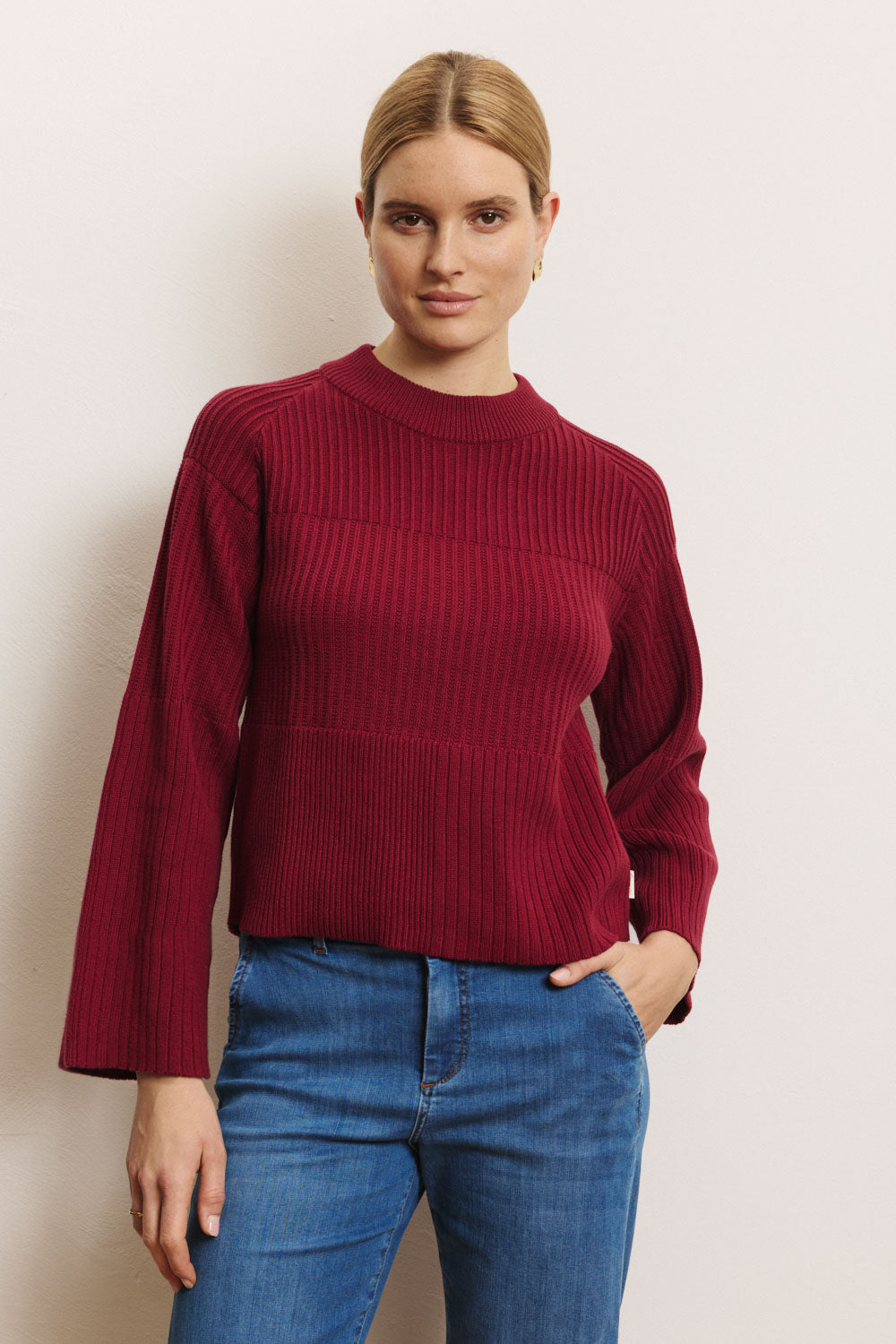 Strick-Pullover Sunnaa aus Biobaumwolle