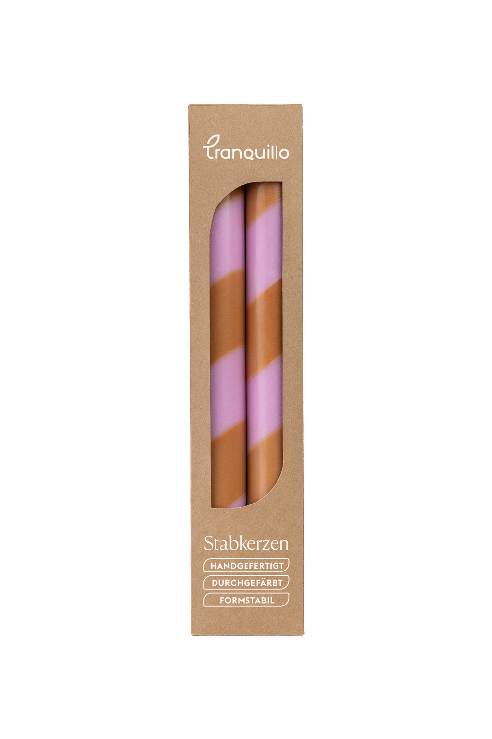 Taper Candles GLUMI TWIST Set of 2
