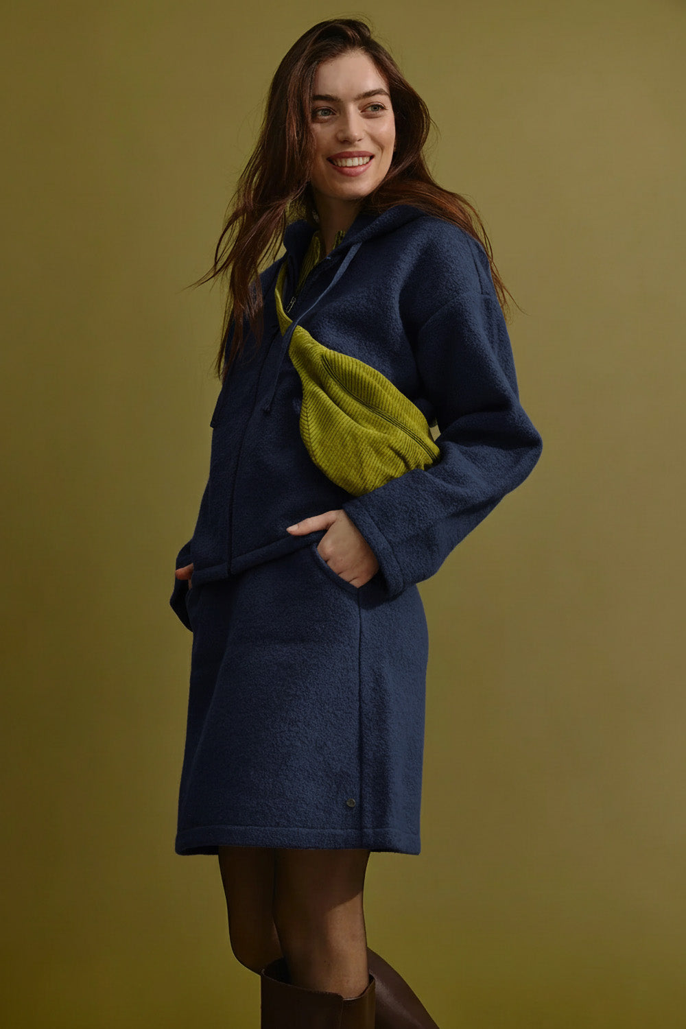 Corduroy belt bag