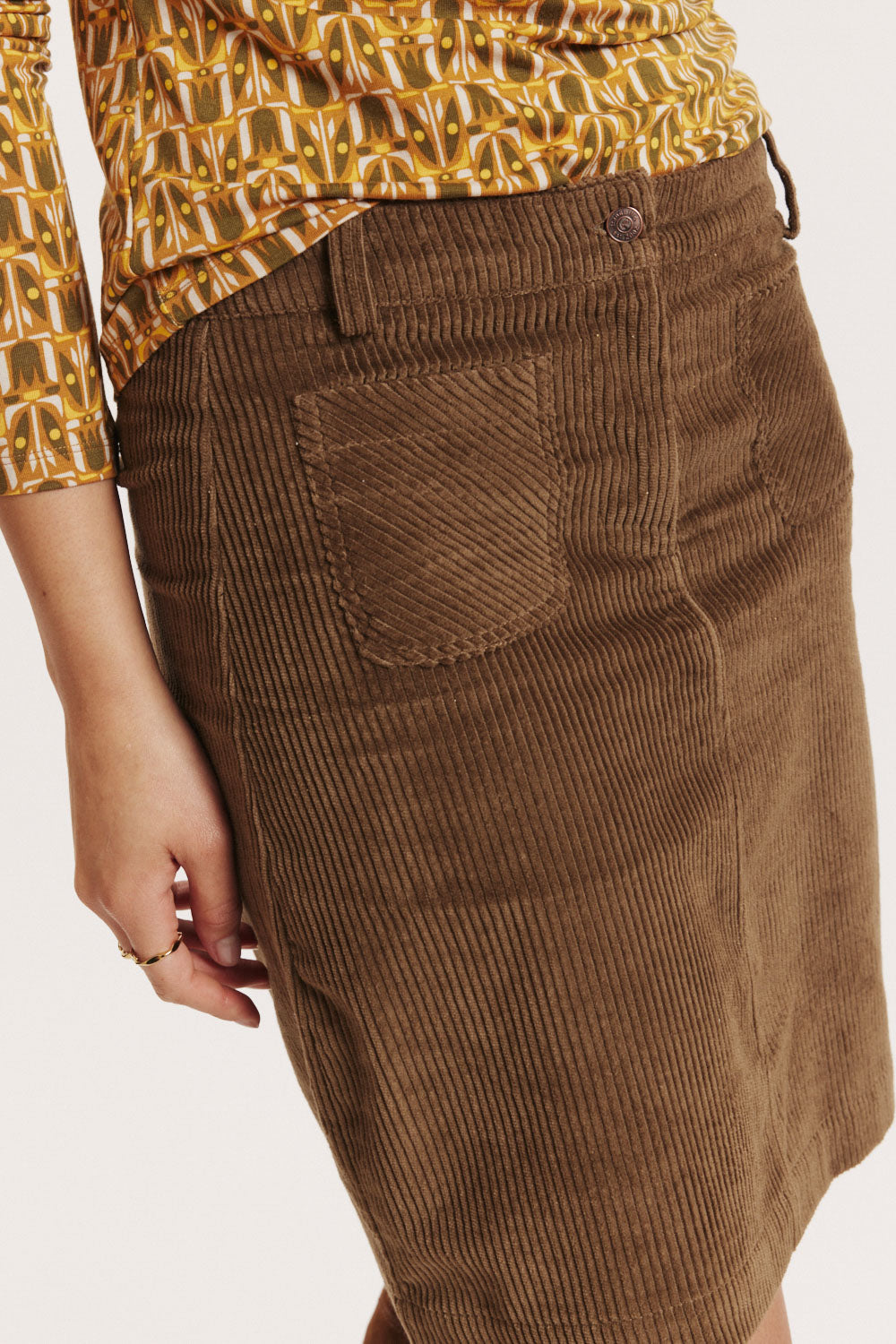 Brunii Corduroy Skirt – Organic Cotton
