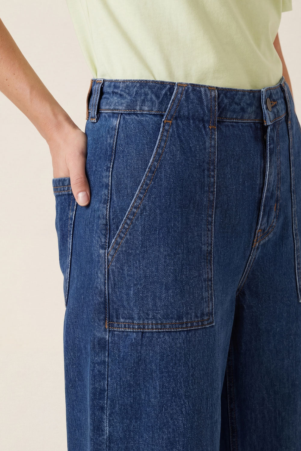 Image Devii – Weite Denim-Hose_3