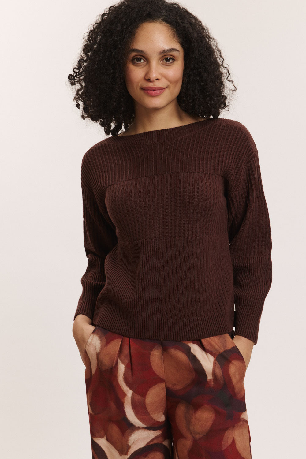Strick-Pullover Kiraa aus Biobaumwolle