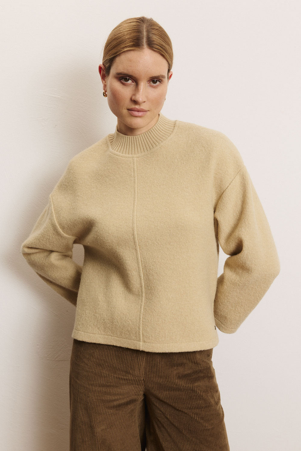 Wollwalkpullover Yulii