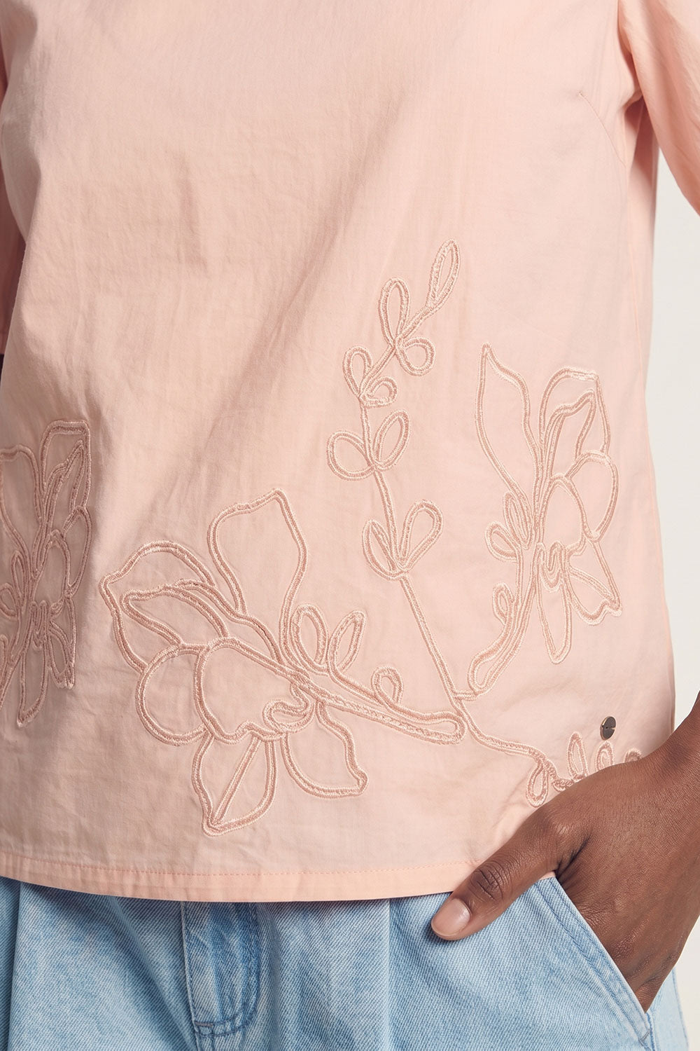 Image Elariaa – Bluse Popeline Stickerei_4