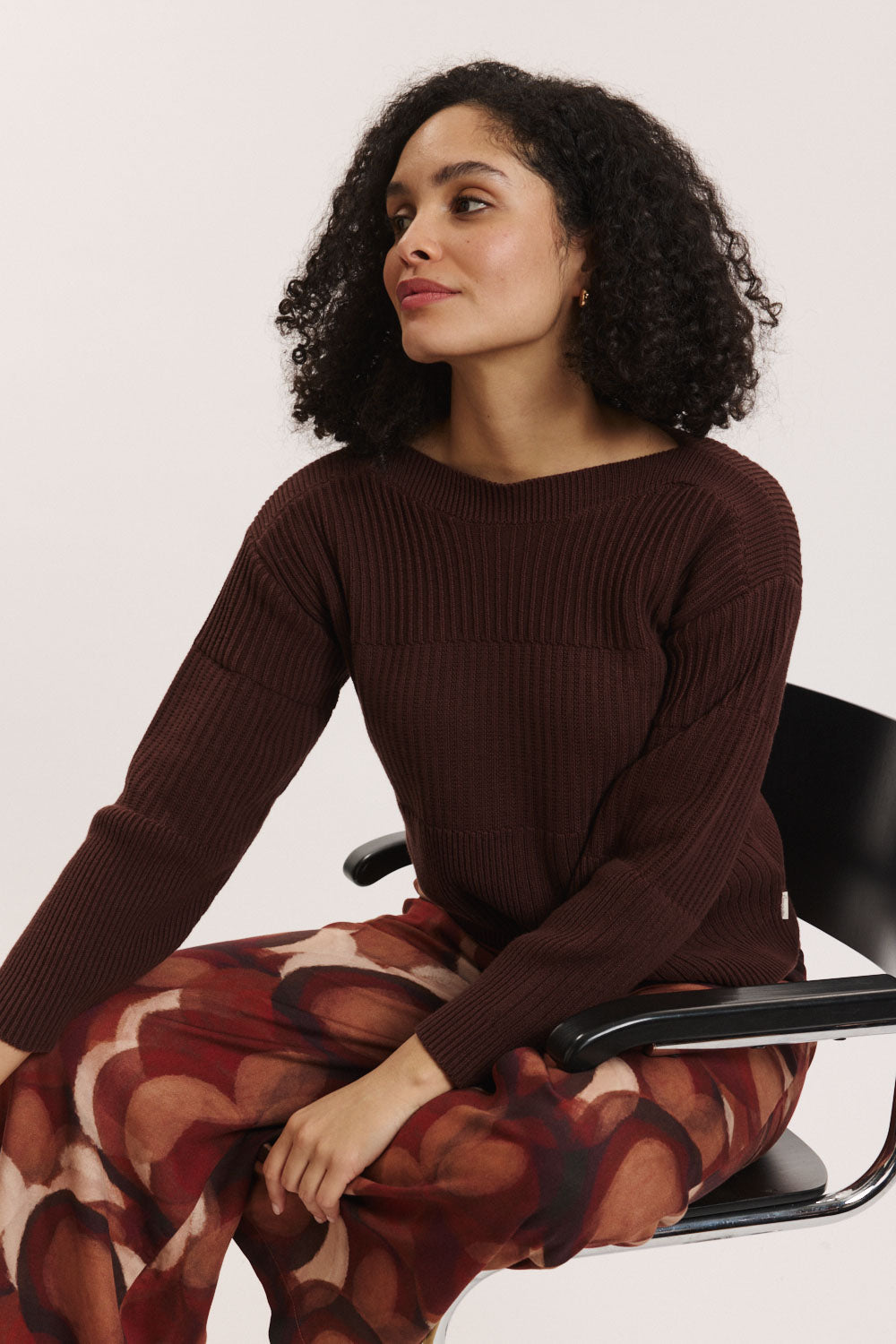 Strick-Pullover Kiraa aus Biobaumwolle