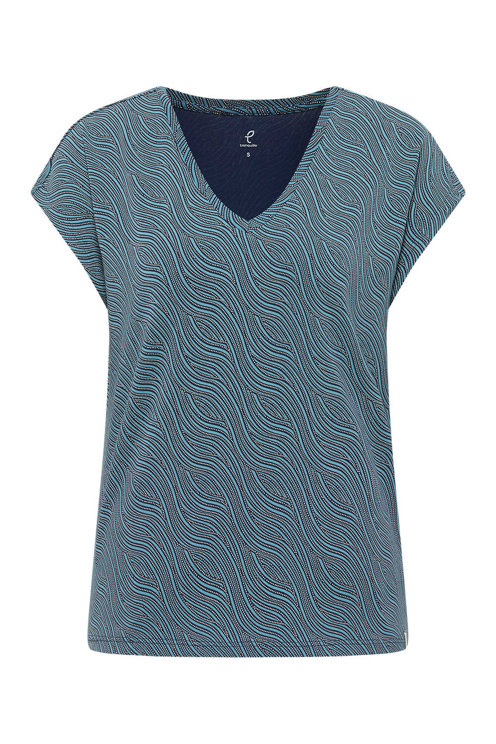 Image Elinn – Stretch-Jersey-Shirt V-Neck_4