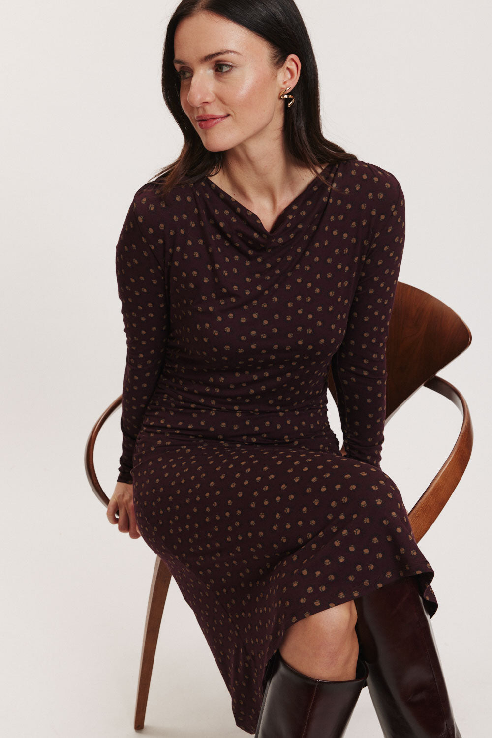 Jersey-Kleid Junee aus Viskose