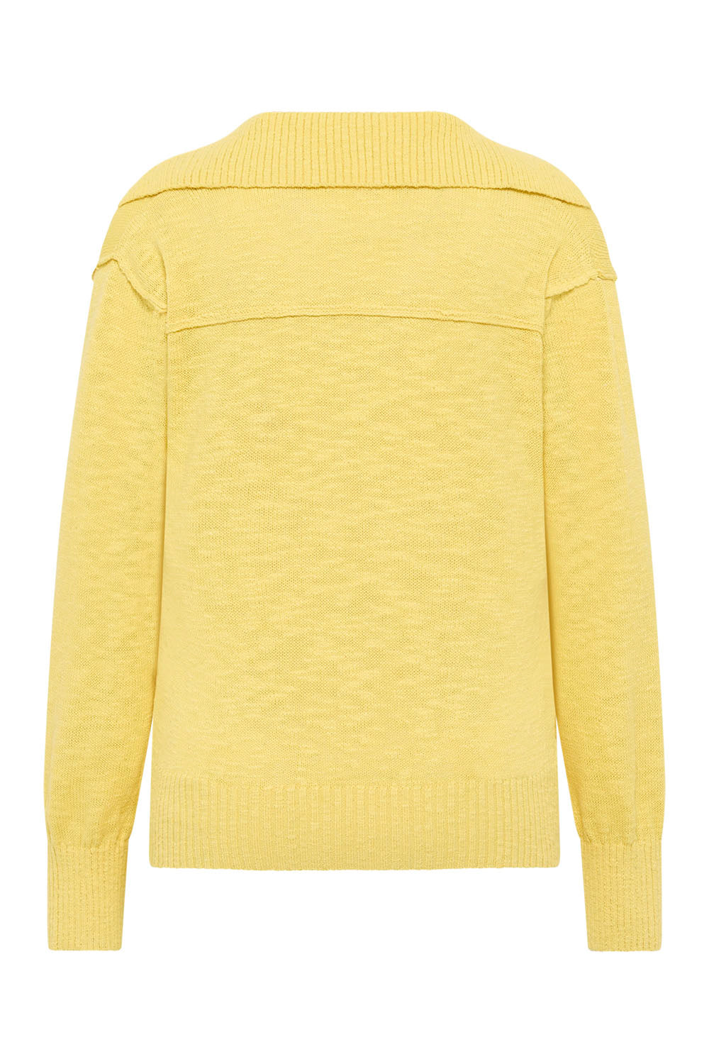 Image Rhevaa – Pullover Slub-Strick V-Neck_5
