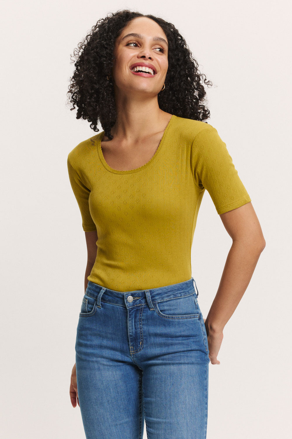 Jerseyshirt Camilaa aus Bio-Baumwolle