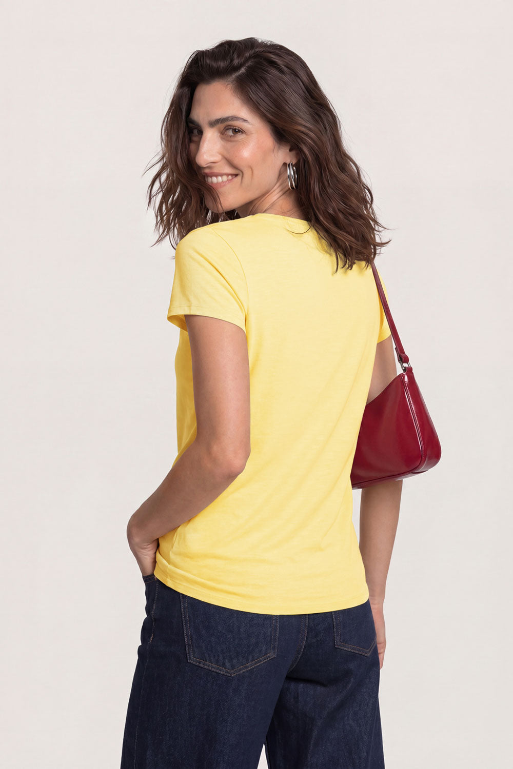Image Ginaa – Slub-Jersey-Shirt Relaxed Fit_2