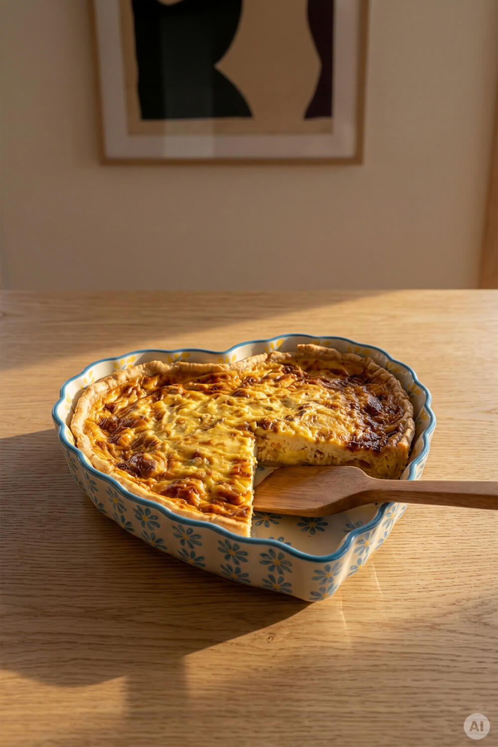 Quiche Tin FLORAAL