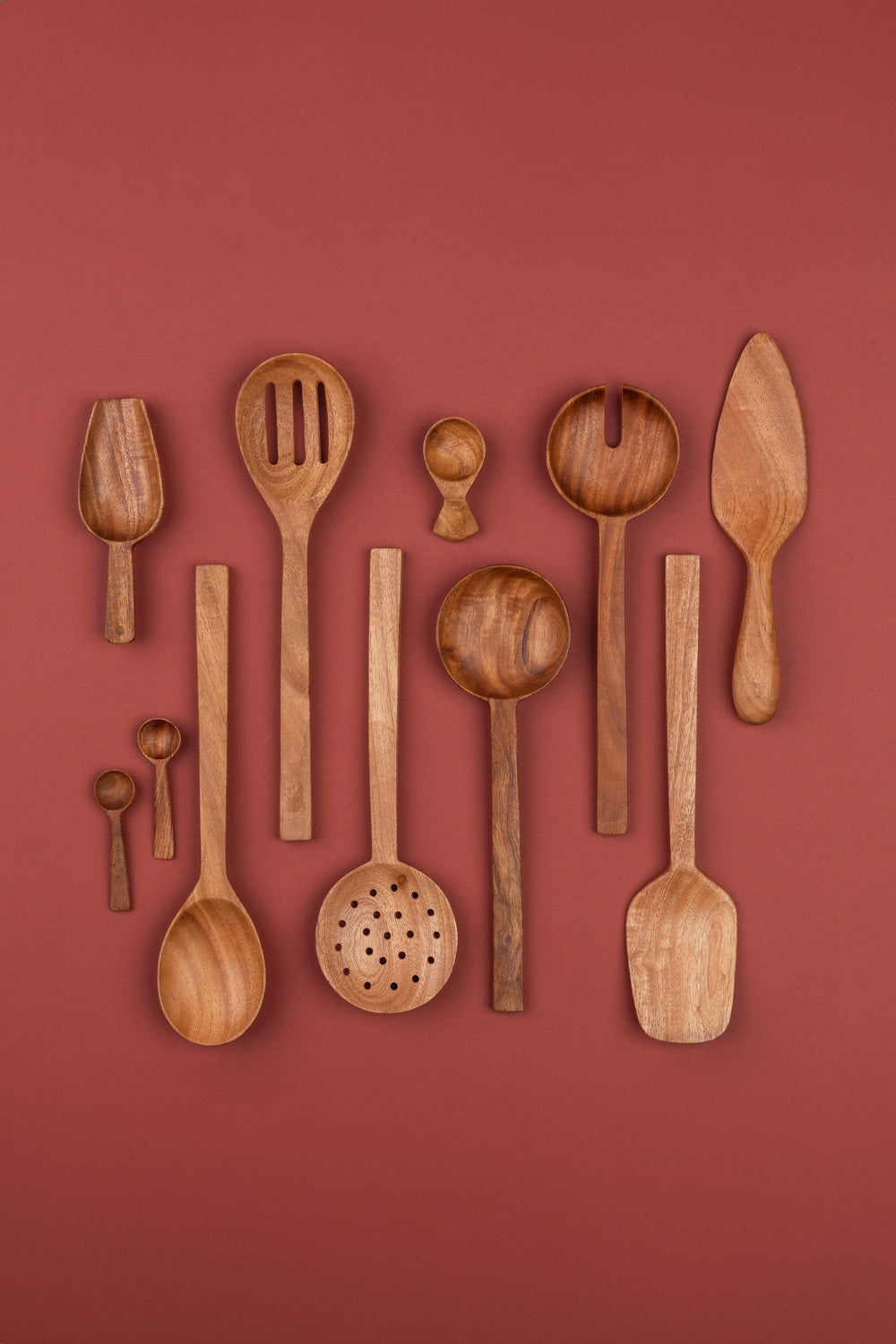 Cake server NATURAL NEEM