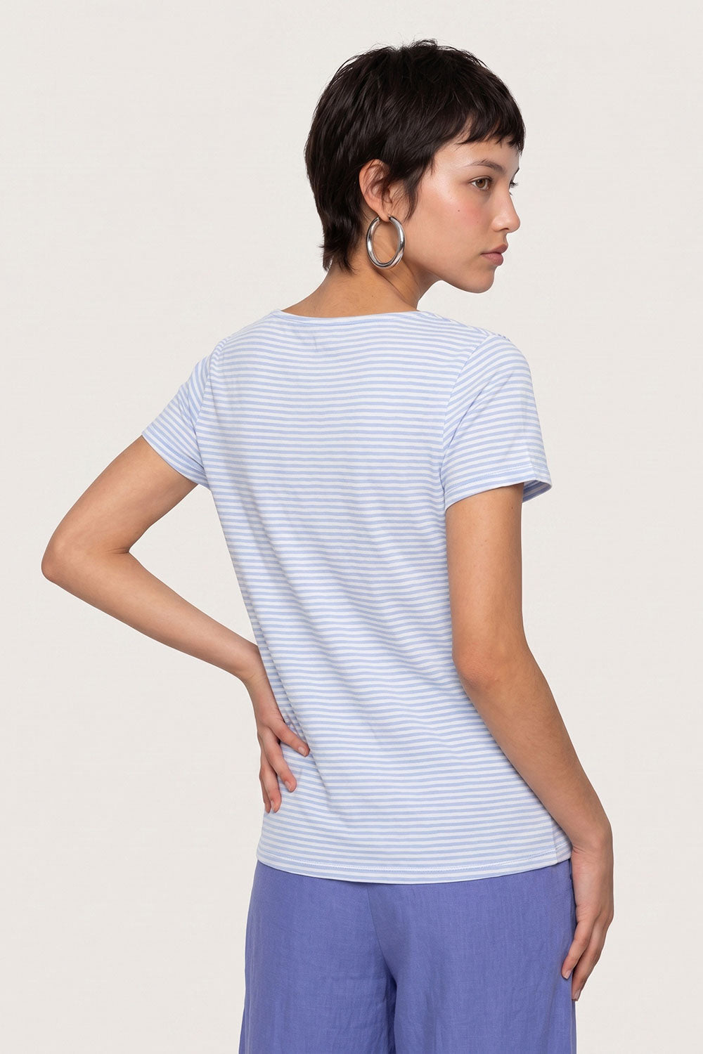 Image Ginaa – Slub-Jersey-Shirt Relaxed Fit_2