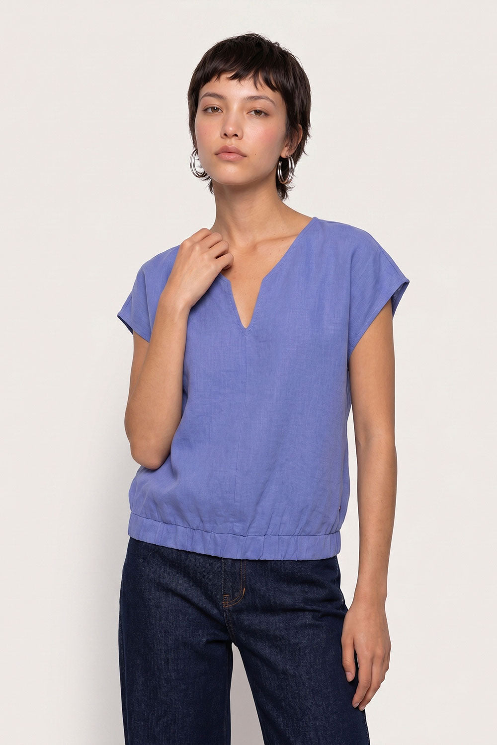 Image Miniraa – Leinenjacke Blousonlook_1