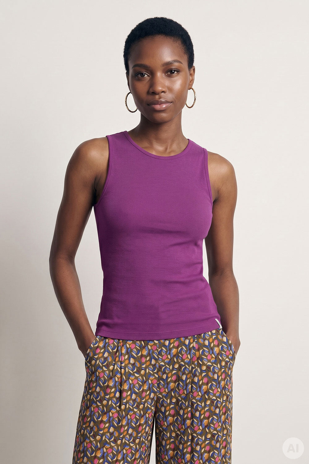 Image Willowenn – Rib-Tanktop Streifen_1