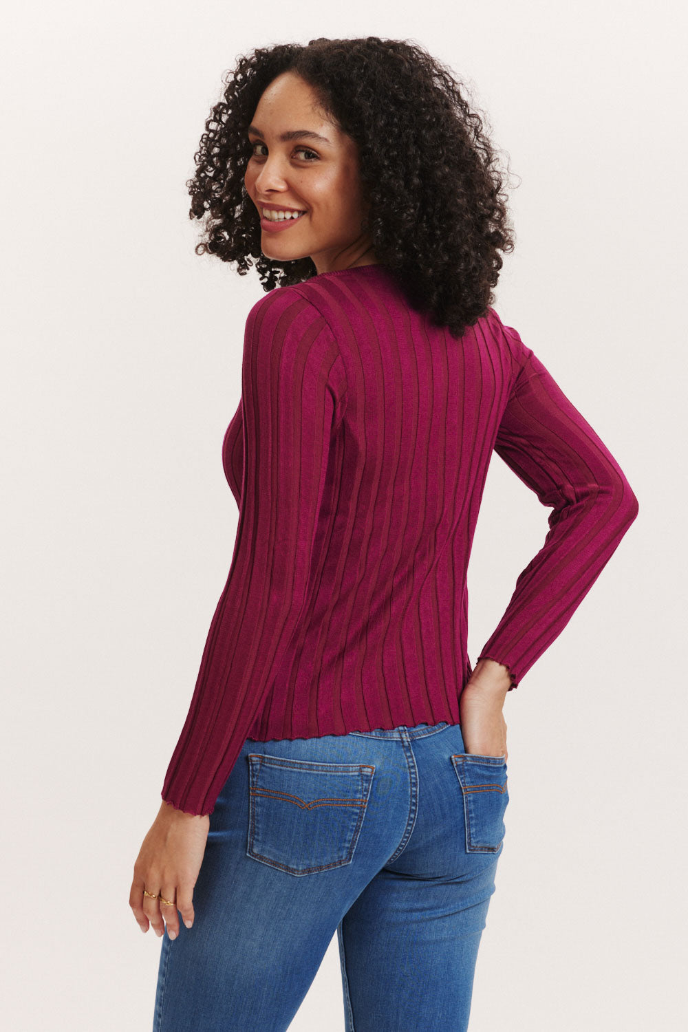 Strick-Pullover Katjaa aus Viskose