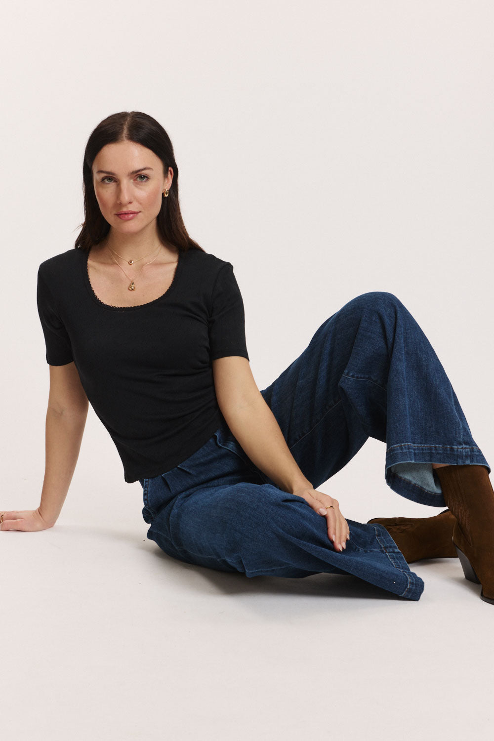Image Ajour-Shirt Camilaa aus Biobaumwolle_4