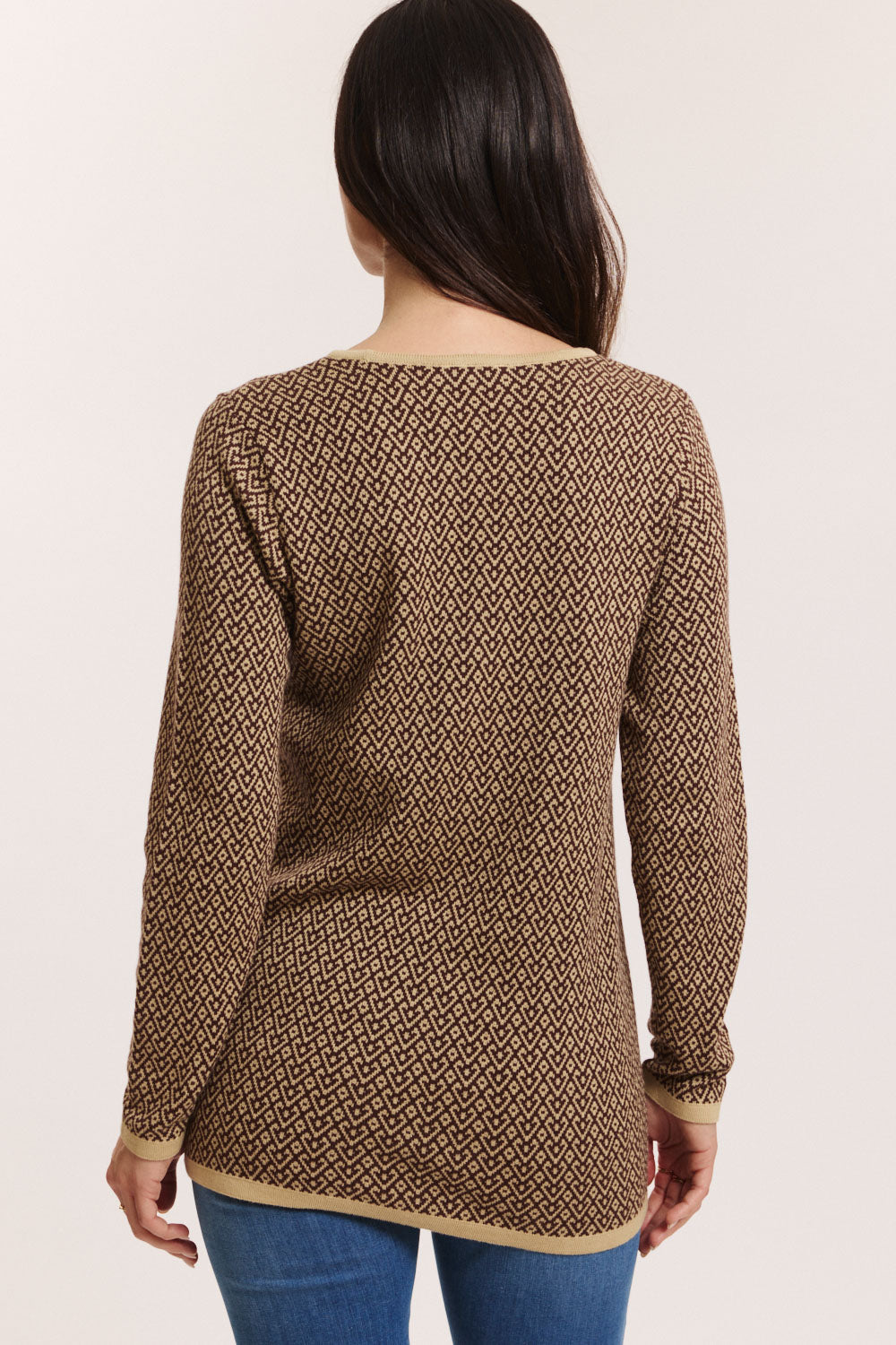Lolaa Jacquard-Pullover – Organic Cotton