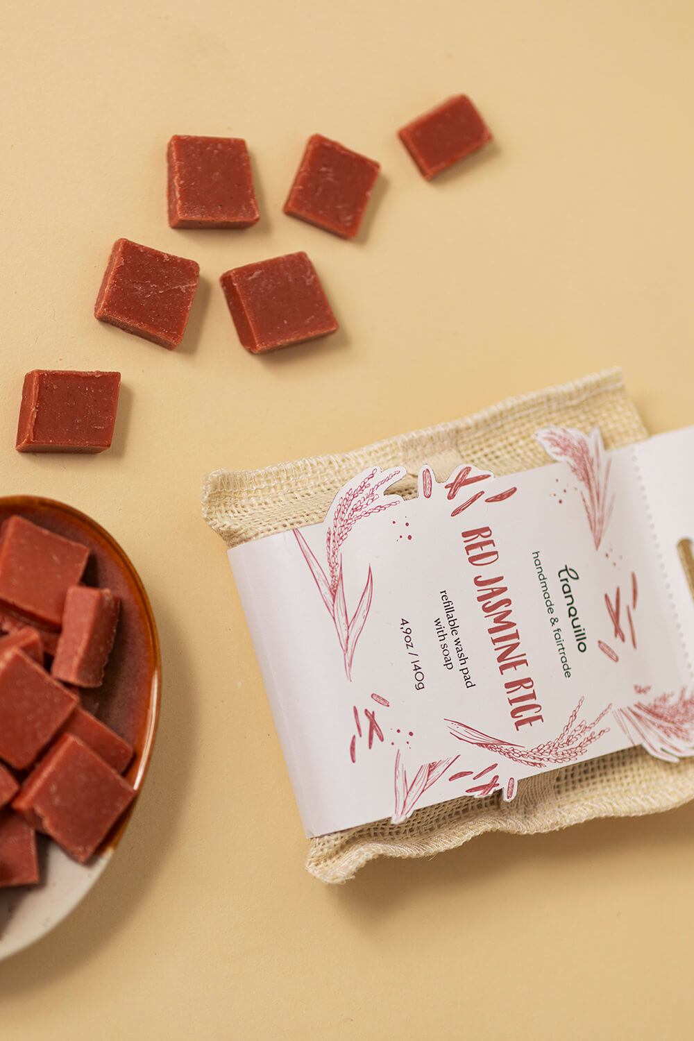 Wash pad RED JASMINE RICE