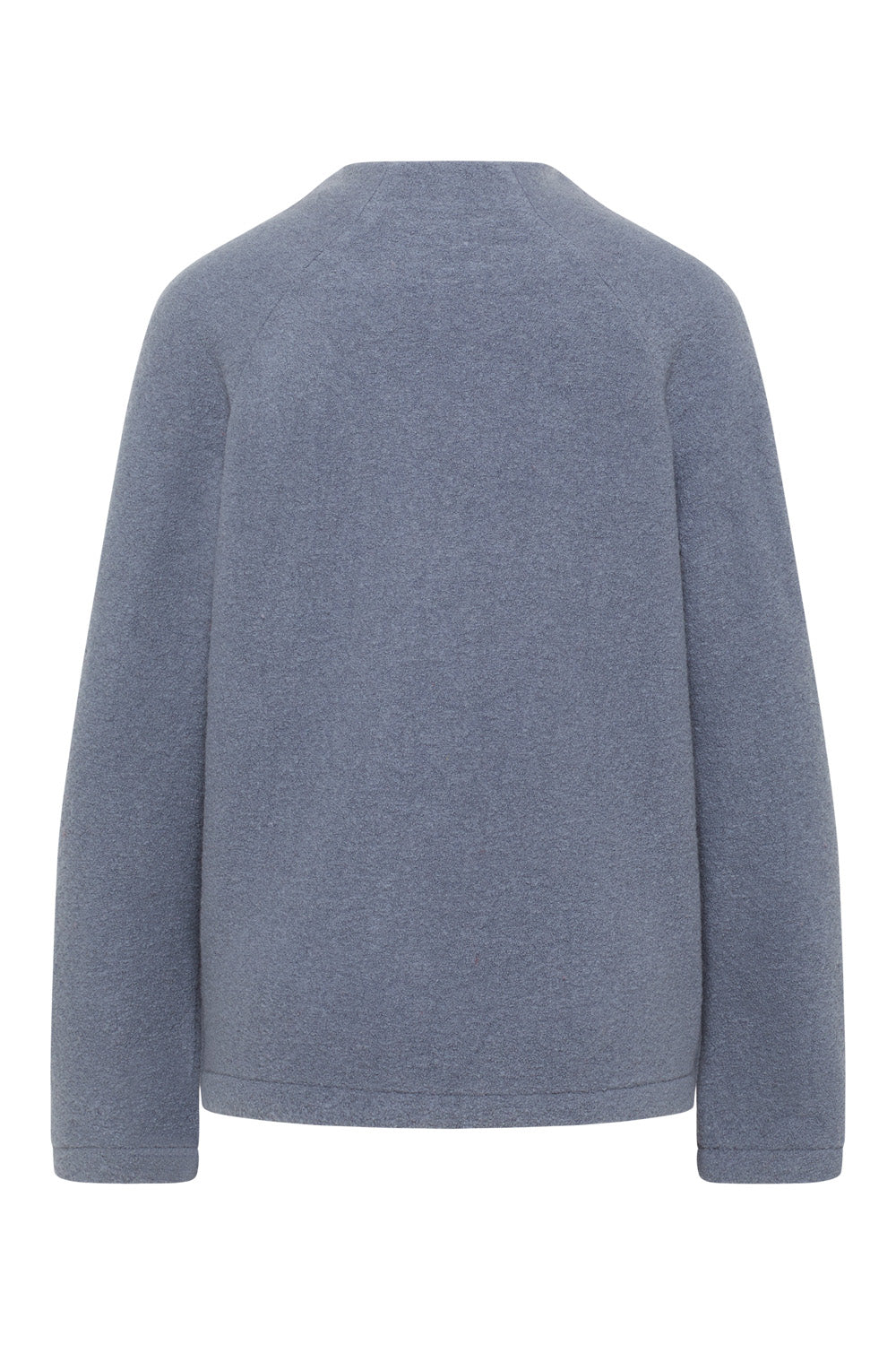 Kurzer Pullover aus reinem Wollfleece