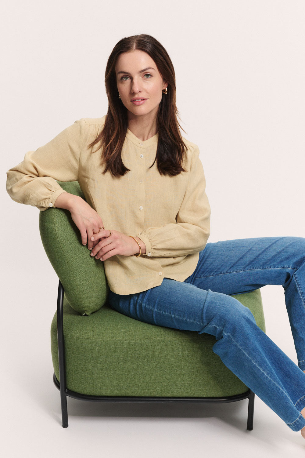 Bluse Jolaa aus Leinen