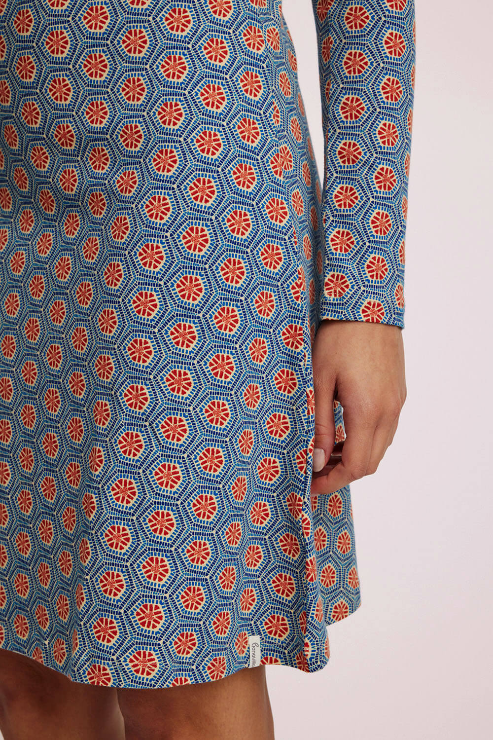 Kurzes Jersey-Kleid