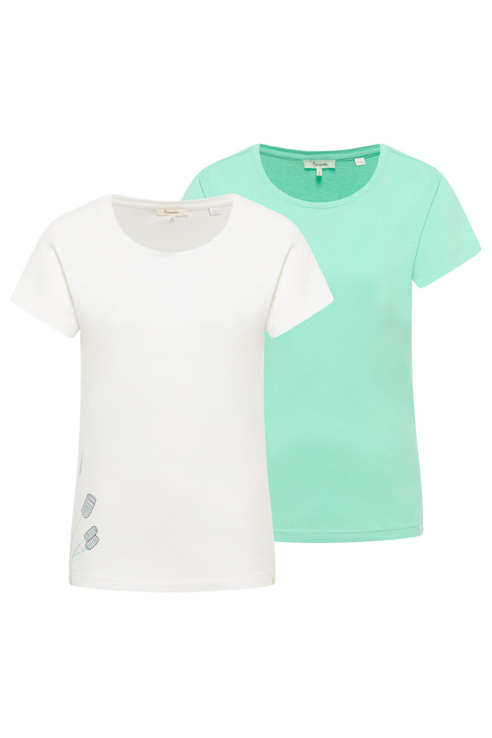 2er-Set Jerseyshirt Hannaa aus Bio-Baumwolle
