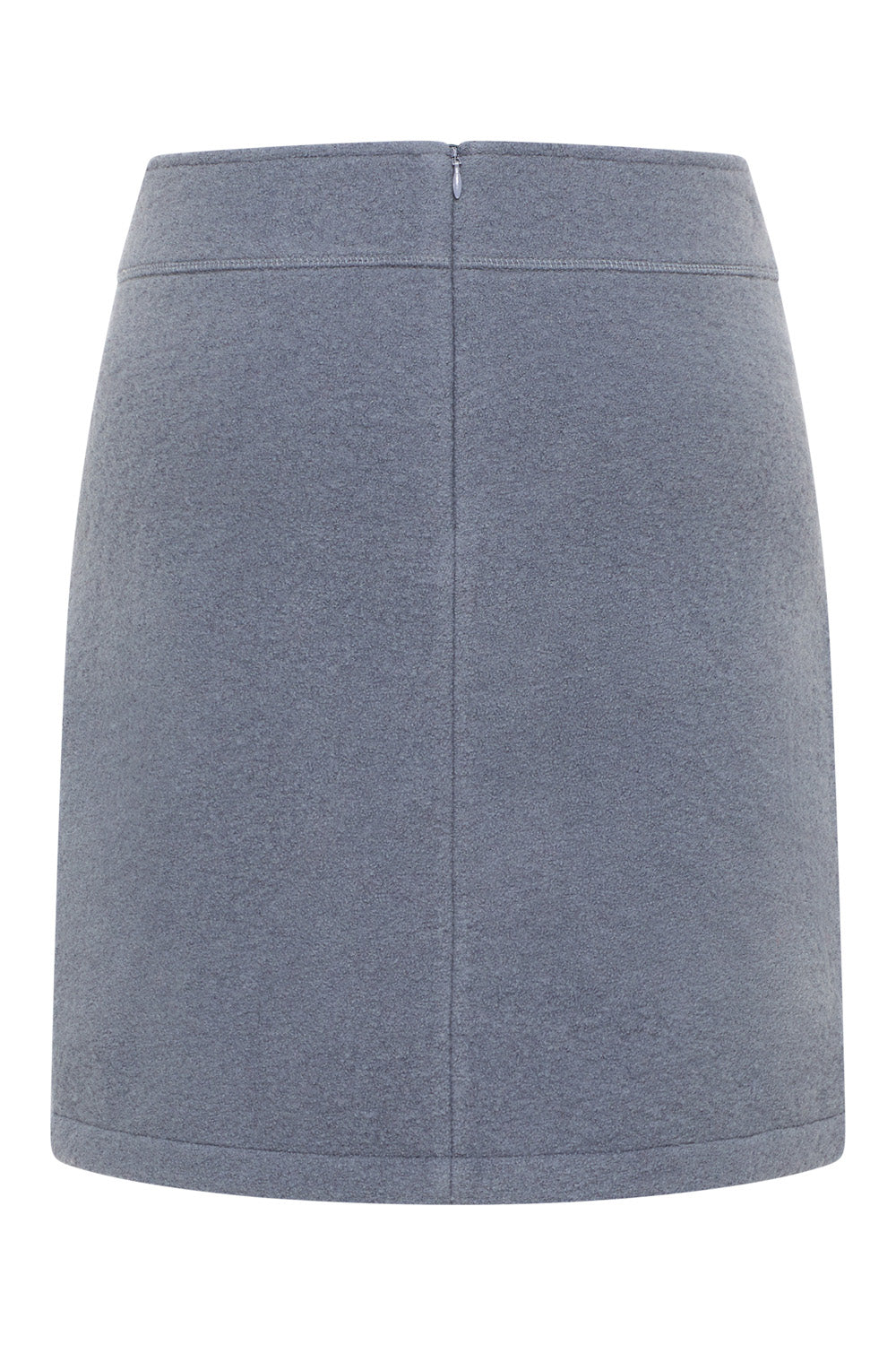Kurzer Rock aus reinem Wollfleece