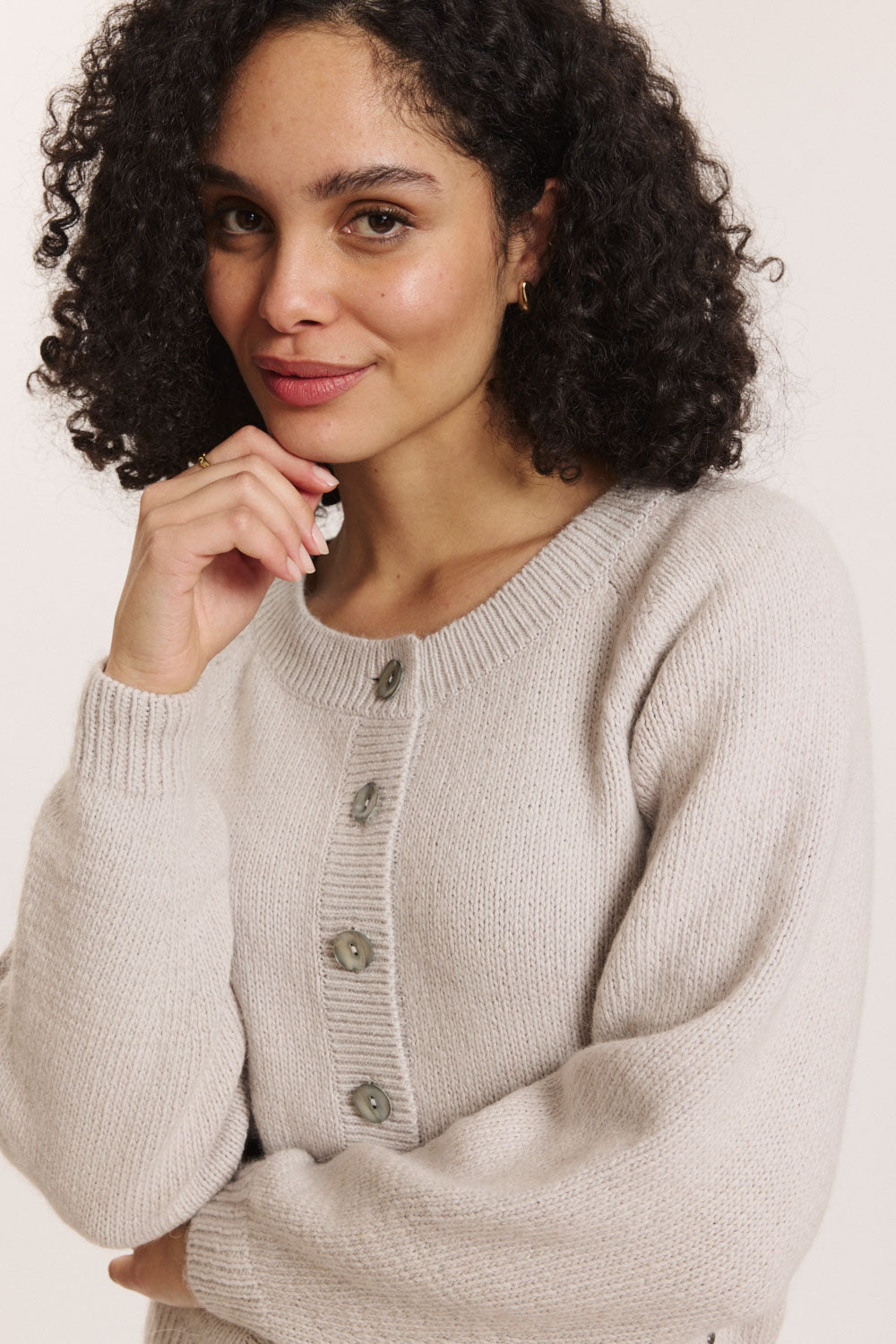 Astriid Knit Cardigan – Organic Cotton