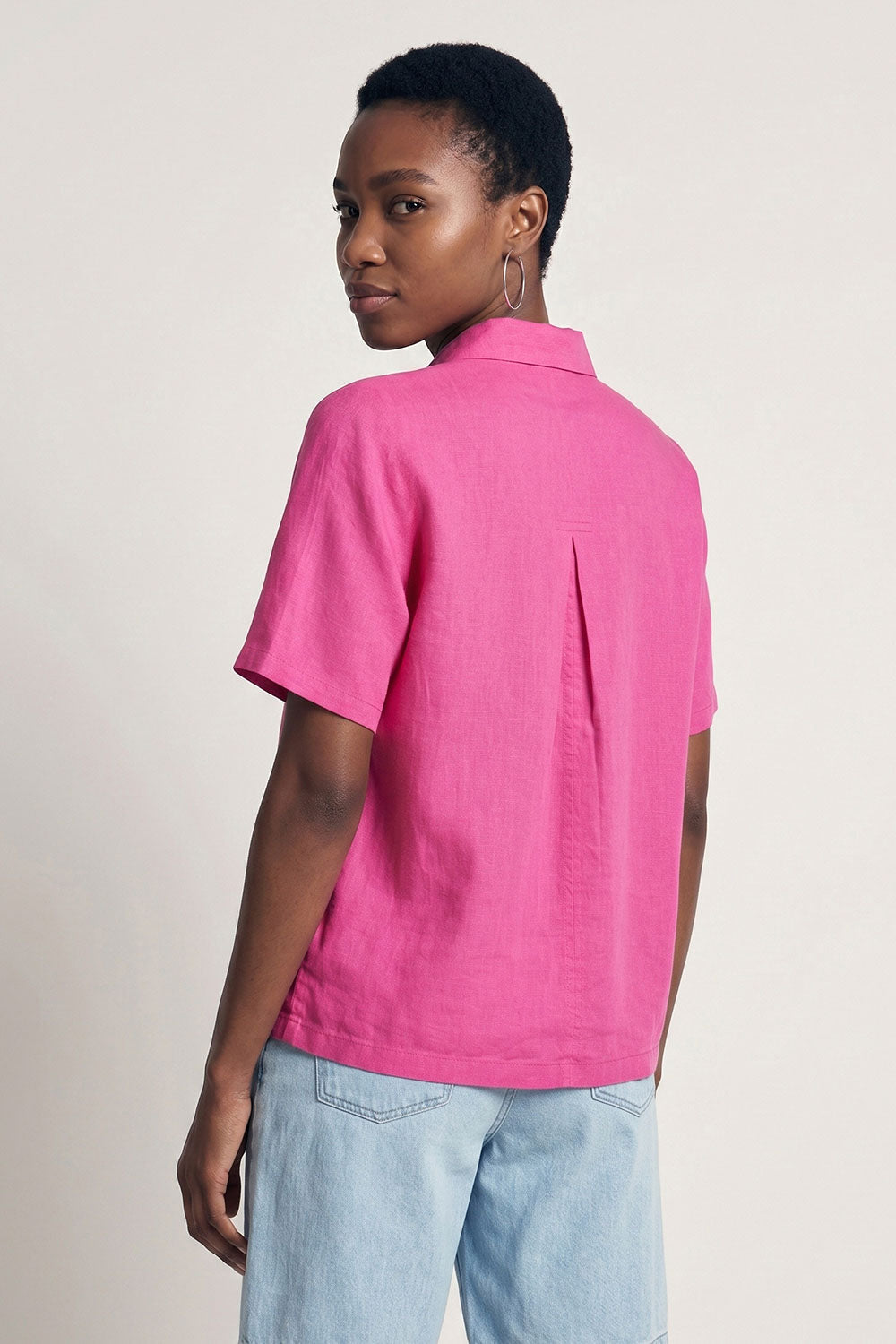 Image Manalaa – Leinenbluse mit 1/2-Arm_2