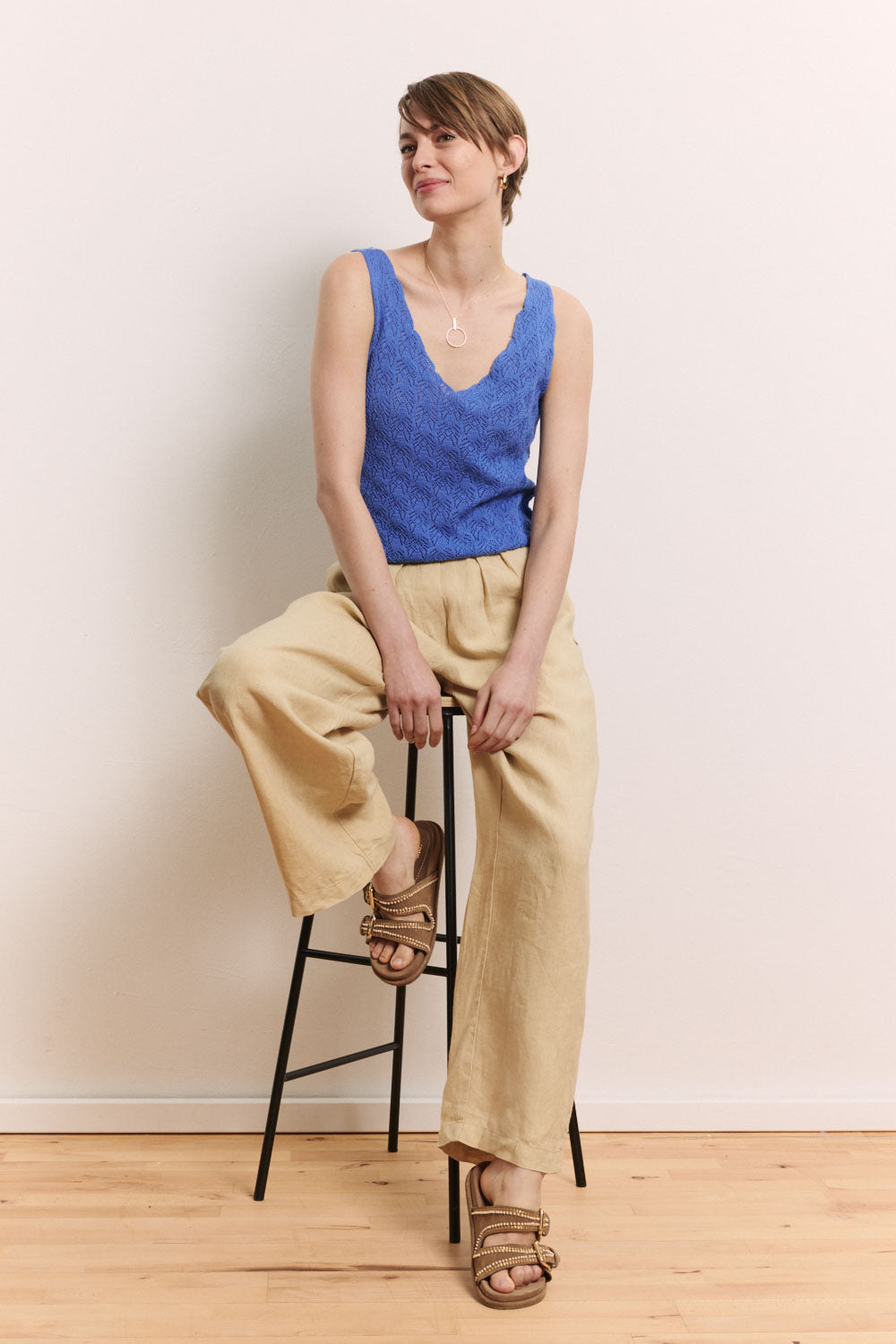 Hose Rooxy aus Leinen