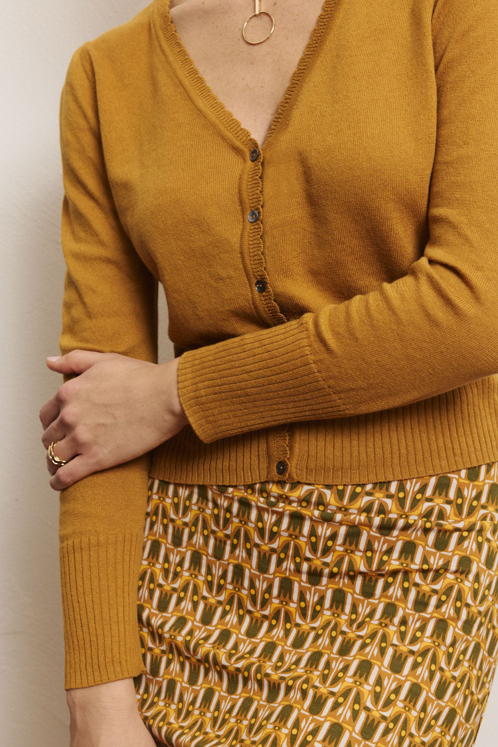 Cardigan Linaa aus Biobaumwolle