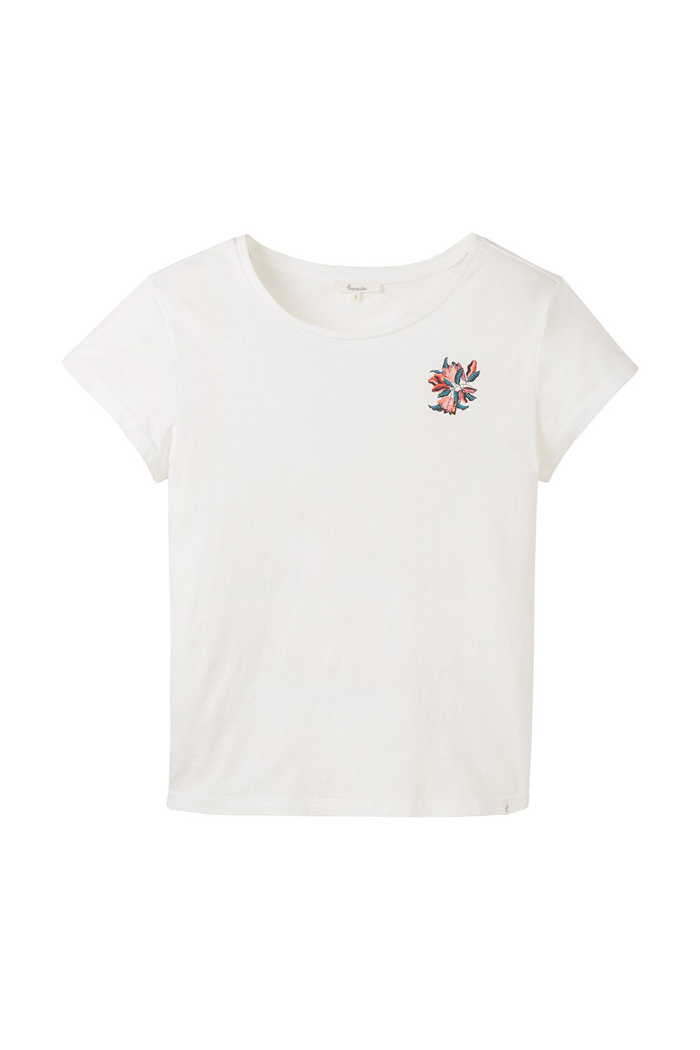 T-Shirt mit floralem Print