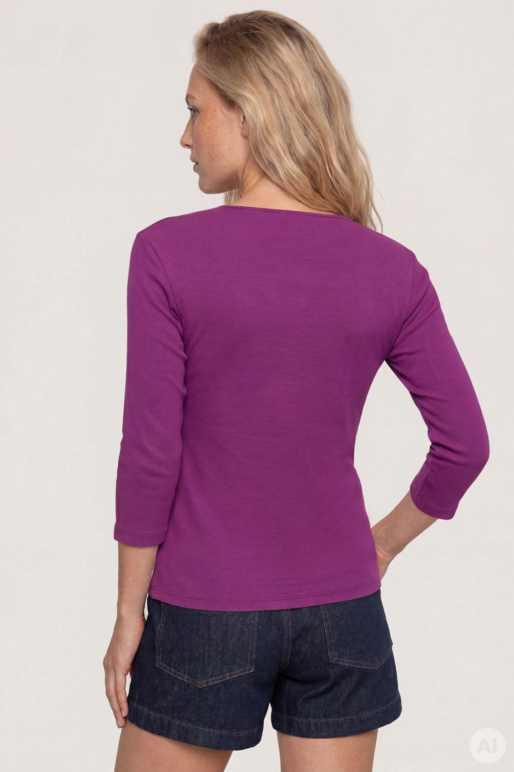 Image Lollyy – Rib-Shirt Square-Neck_2