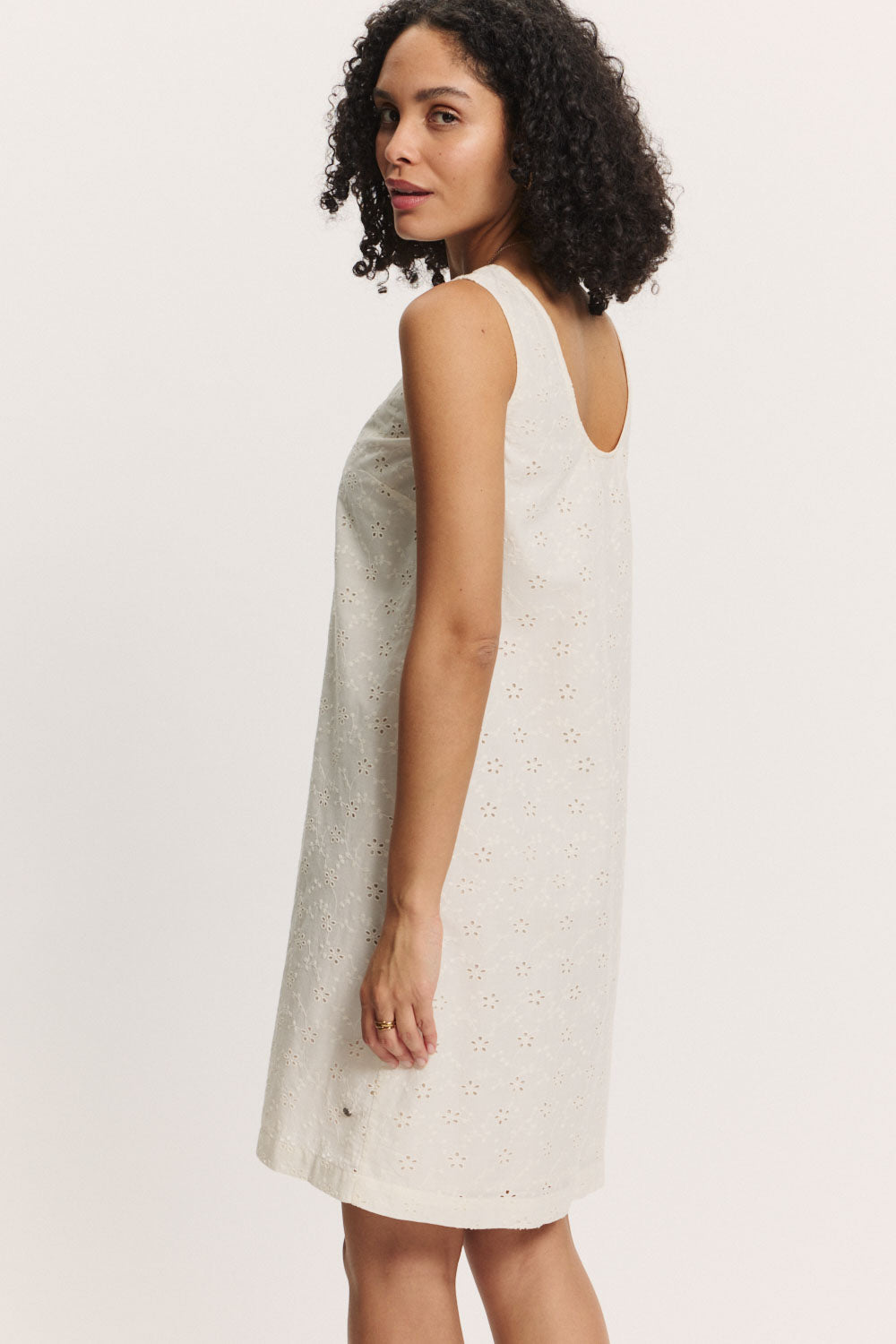 Kleid Lenii aus Baumwolle