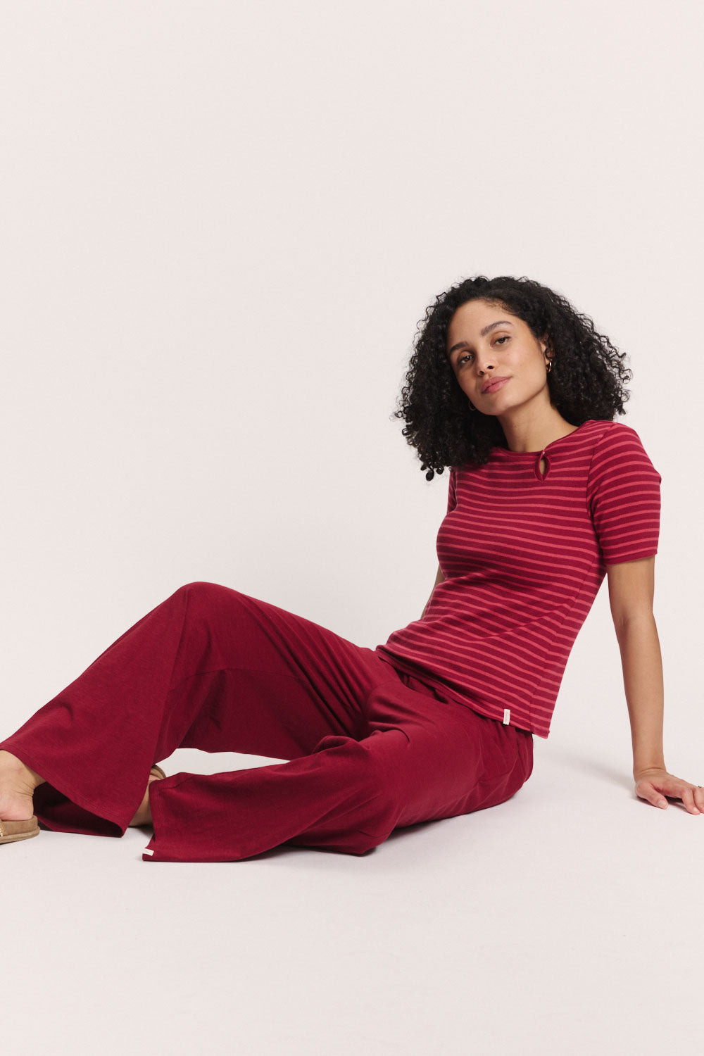 Jerseyhose Lorenaa aus Bio-Baumwolle