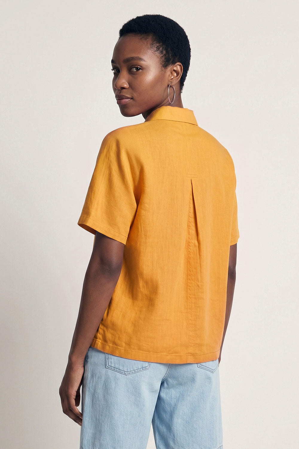 Image Manalaa – Leinenbluse mit 1/2-Arm_2