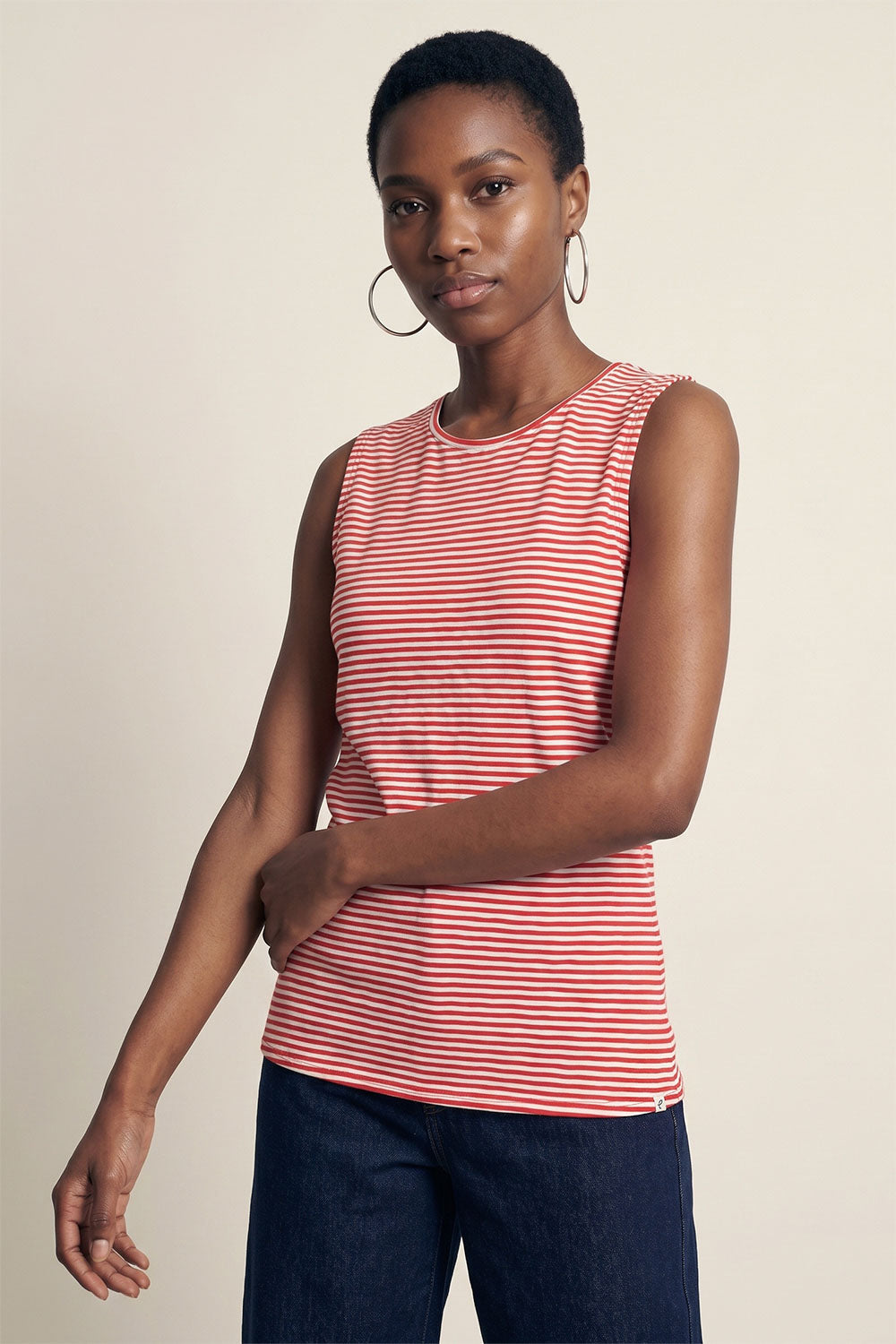 Image Junaa – Slub-Jersey-Top Keyhole_1