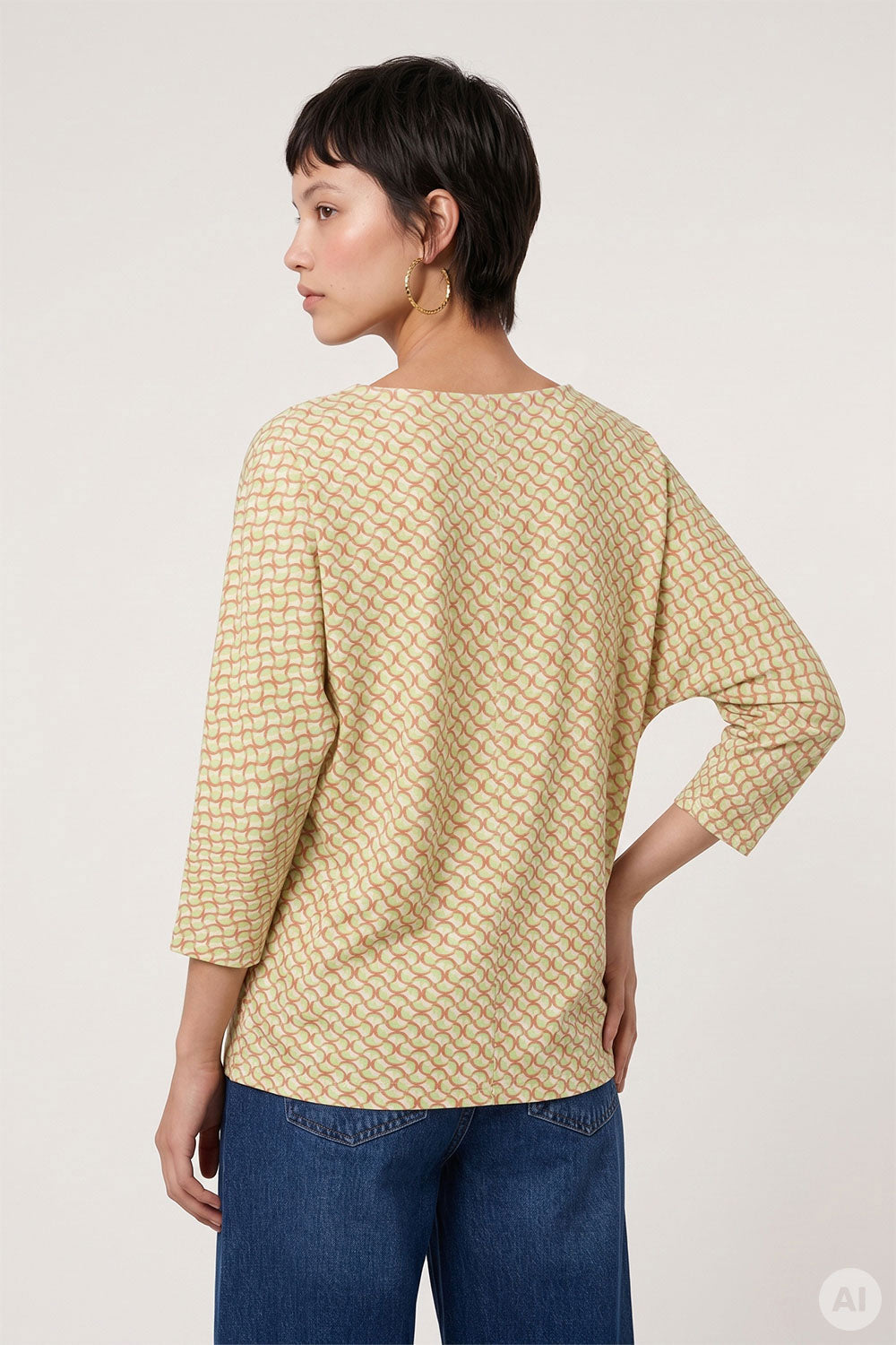 Image Alunaa – Shirt EcoVero-Jersey 3/4-Arm_2
