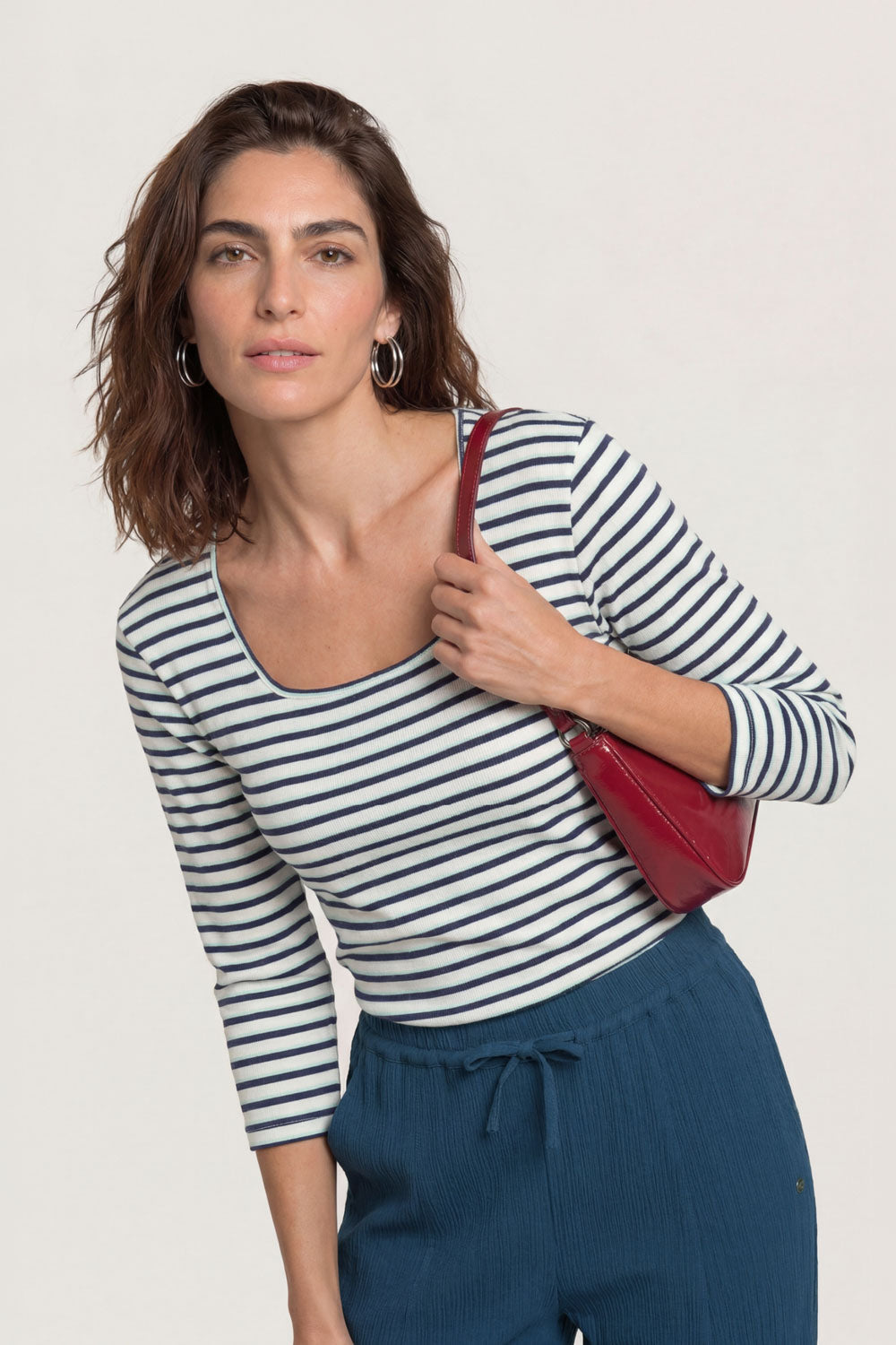 Image Lollyy – Rib-Shirt Square-Neck_1