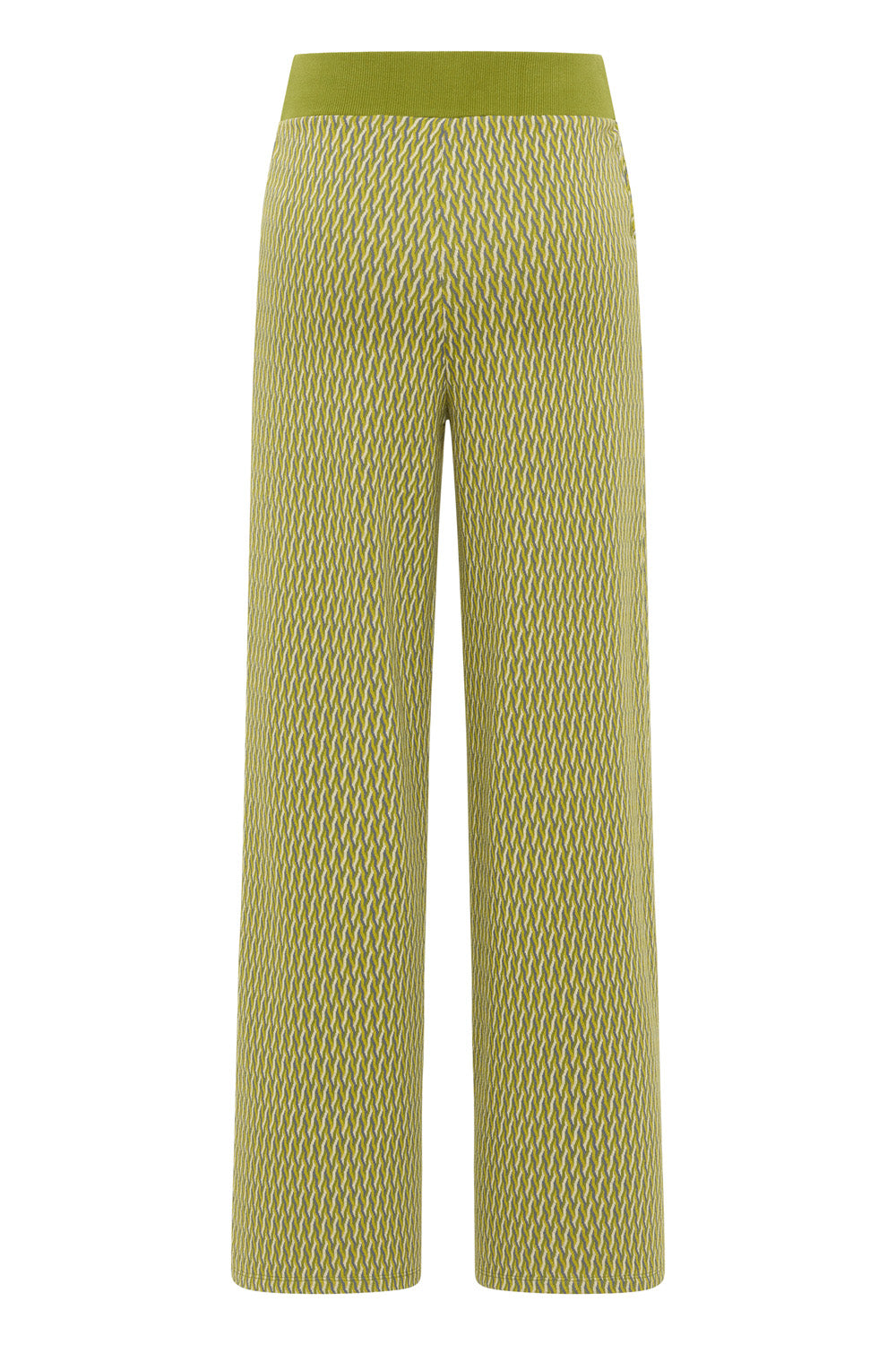 Gestrickte Hose im Retro-Look