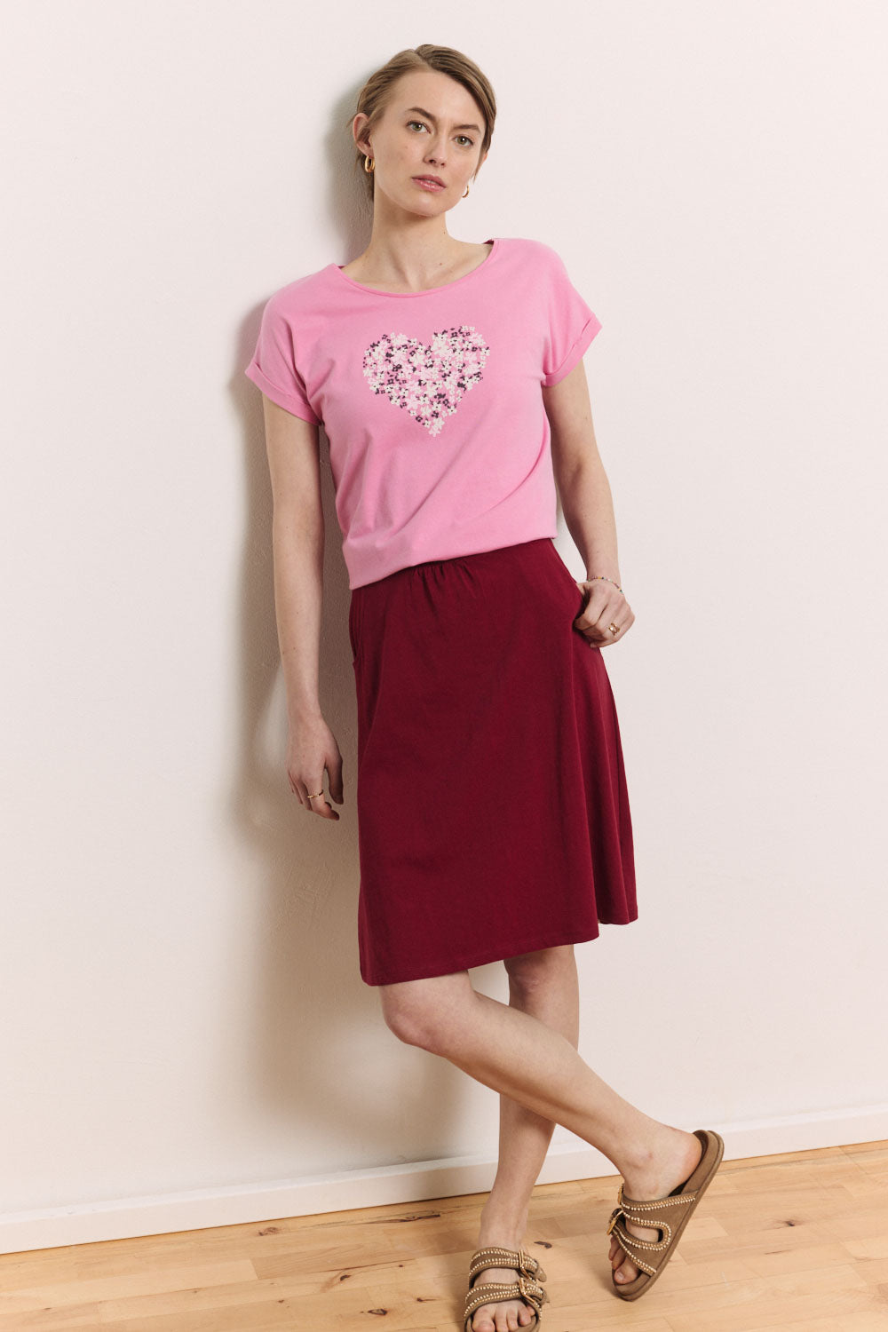 Jerseyshirt Ritaa aus Bio-Baumwolle