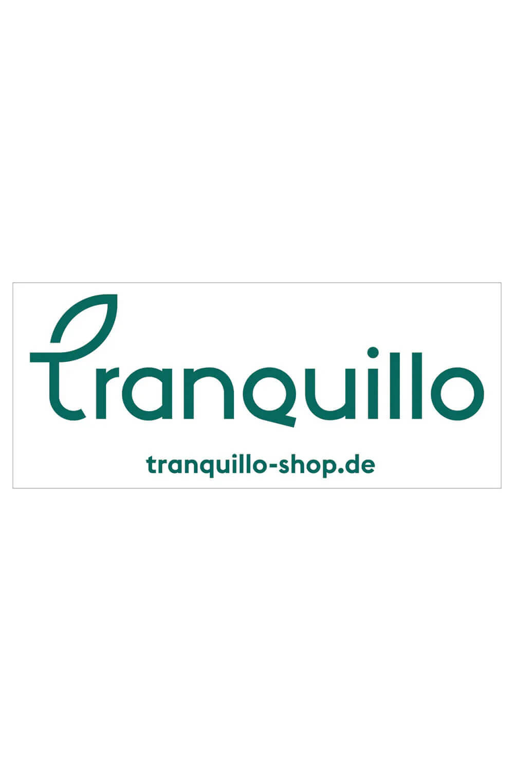 Tranquillo Schaufensterkleber - Logo gruen