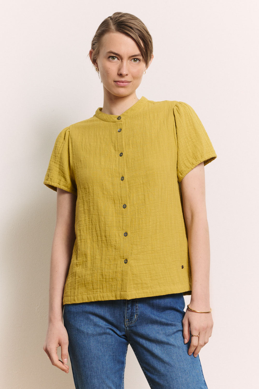 Bluse Elenaa aus Bio-Baumwolle